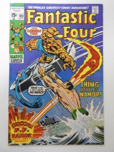 Fantastic Four #103 (1970) FN+ Condition! 1/2 in tear bc