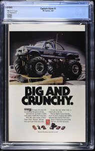 Captain Atom #1 (3/87) Graded CGC 9.8