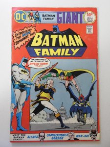 The Batman Family #1 (1975) VG+ Condition