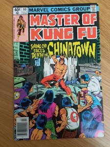 Master of Kung Fu #90 Newsstand Edition (1980)