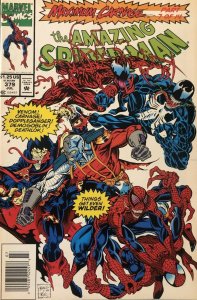 Amazing Spider-Man, The #379 (Newsstand) FN ; Marvel | Maximum Carnage 7