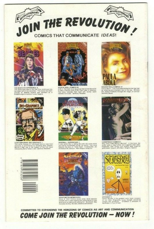 Rock N' Roll Comics #41 Paula Abdul - Revolutionary Comics - 1992 9781879353206