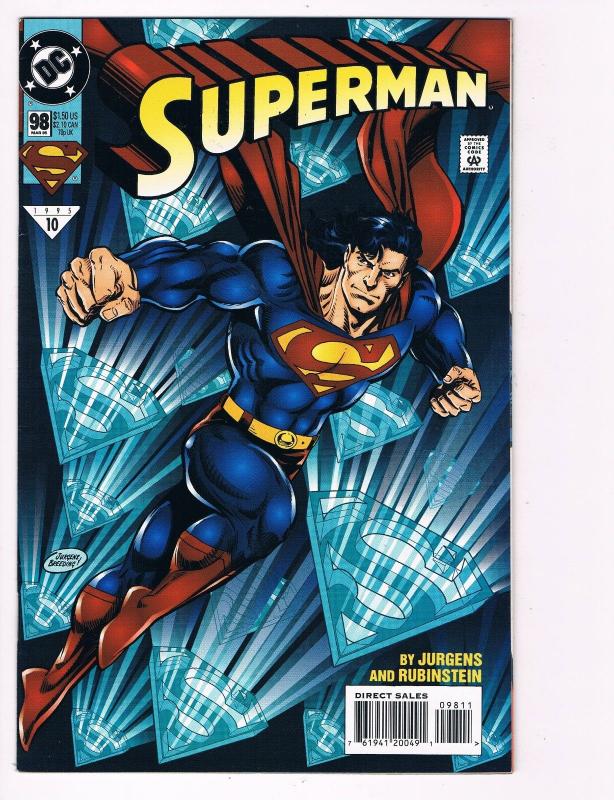 Superman # 98  DC Comic Books Hi-Res Scans Modern Age Awesome Issue WOW!!!!!! S3