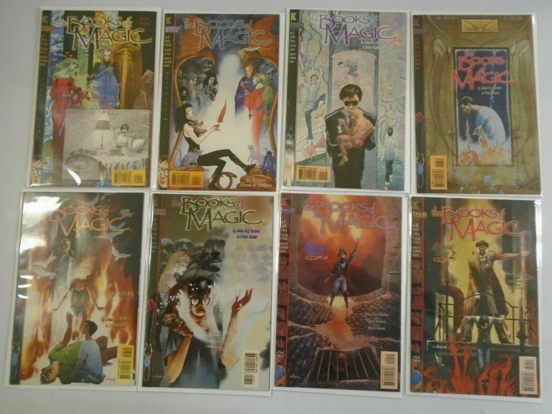 Books of Magic comic lot 8 different from #1-10 8.0 VF (1994 Vertigo)