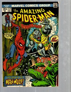 Amazing Spider-Man # 124 VF- Marvel Comic Book MJ Vulture Goblin Scorpion TJ1