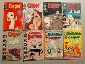 Casper comic lot 14 different Harvey books Unknown Condition (mostly Bronze Age)