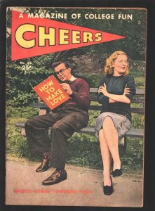 Cheers #46 Winter 1947-Magazine of College Fun-Jokes-gags-cartoons-pin-up pix...