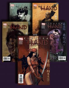 Elektra: The Hand # 1,2,3,4,5 Mini-Series Full Set NM