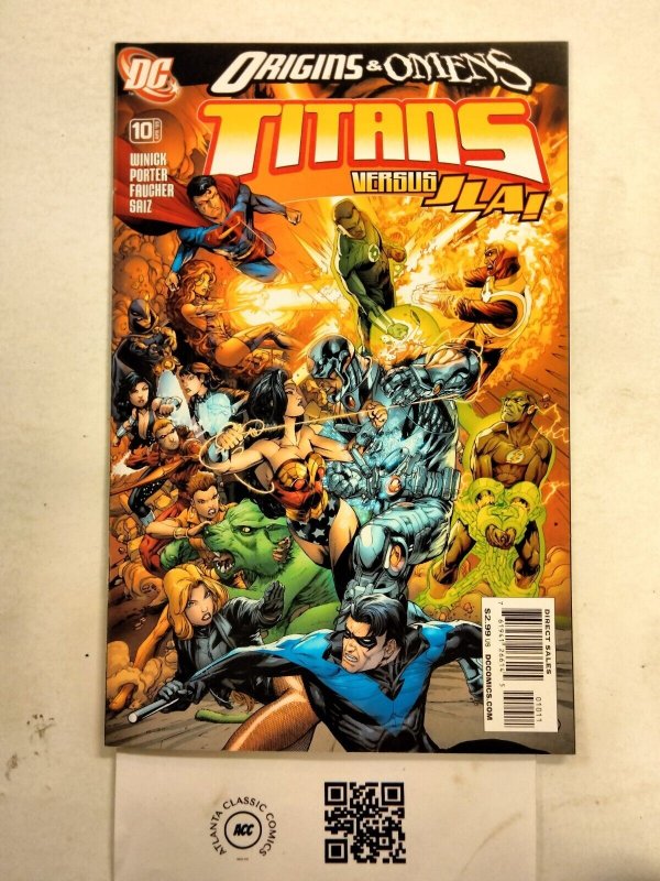 Titans #10 VF-NM DC Comics comic book 14 JW64