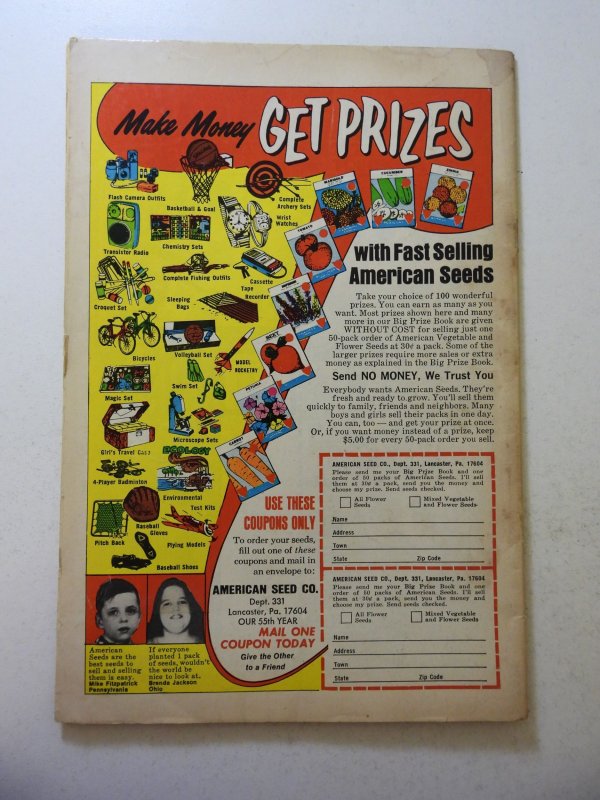 Superman #262 (1973) VG+ Condition moisture stains bc, indentations fc