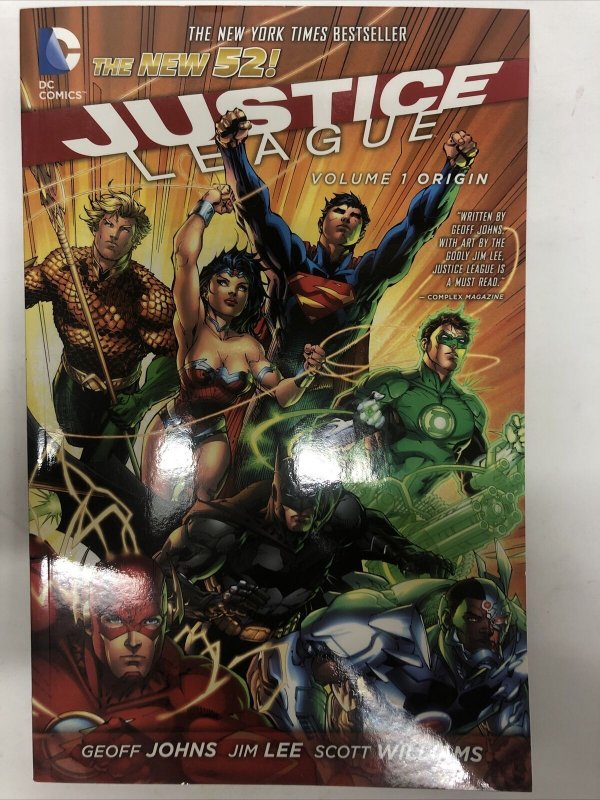 DC Comics Justice League Vol #1: Origin (2012) TPB 5th Print Geoff