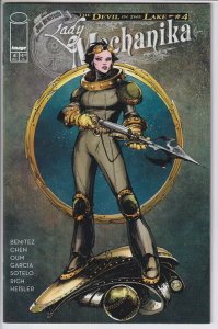 LADY MECHANIKA THE DEVIL IN THE LAKE (2024 IMAGE) #4 CVR A JOE BENITEZ