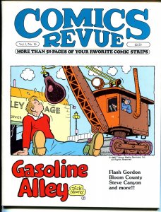 Comics Revue #16-Gasoline Alley-Steve Canyon-Spider-man-Bloom County-VF