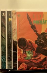 Full Run Aliens vs. Predator #1-4 (1990)