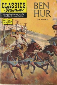 Classics Illustrated #147 (1958)  HRN 158  VG 4.0