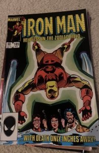 Iron Man #185 Direct Edition (1984) Iron Man 