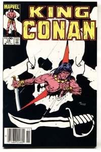 King Conan #19-1983 comic book-Skull cover-Newsstand variant