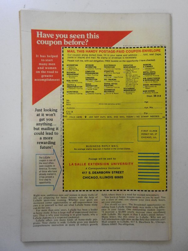 Marvel Two-in-One #6 (1974) VG+ Cond MVS intact! centerfold detached top staple