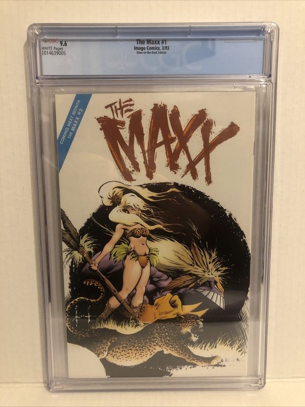 The Maxx #1 Glow In The Dark CGC 9.6