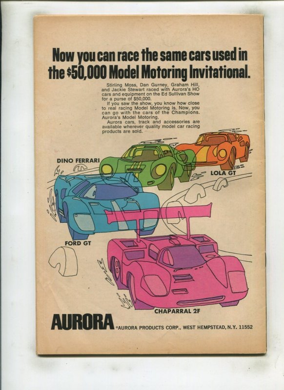 SUPERMAN #234 (5.5) HOW TO TAME A WILD VOLCANO!! 1971