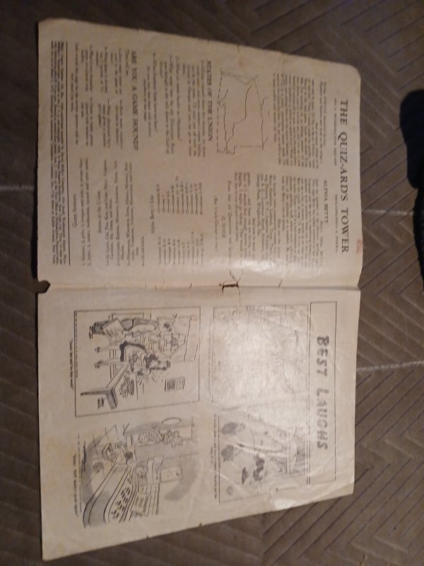 Magic Comics 106(just The Cover) David Mckay 1948 Blondie Mandrake