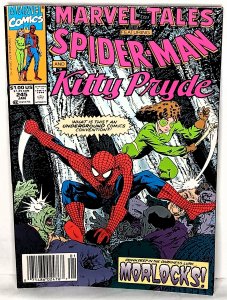 Marvel Tales #245 Newsstand Edition (1991) Spider-Man Kitty Pryde        EB1109