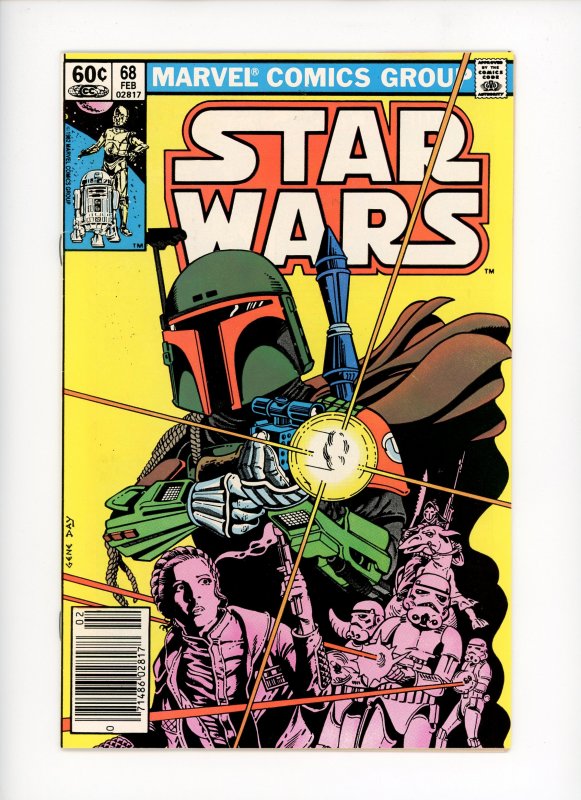 Star Wars #68 1983 VF Newsstand Nice Copy! 1st Mention Mandalorians! Boba Fett!