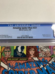 Amazing Spider-man 331 Cgc 9.8 White Pages Marvel 020