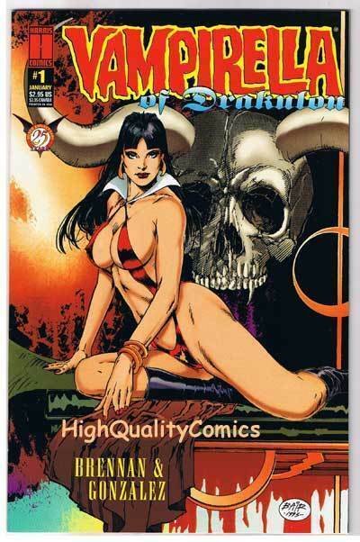 VAMPIRELLA of DRAKULON #1, NM+, Vampire, Femme Fatale, 1995, more in store