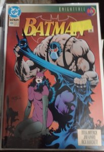 Batman # 498 1993 DC COMICS KNIGHTFALL PT 15  BANE ROBIN   CATWOMAN