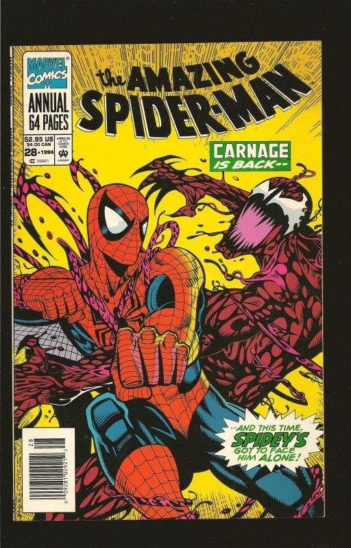 Marvel Comics The Amazing Spider-Man Annual Vol 1 No 28 1994