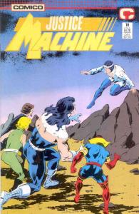 Justice Machine (Comico) #18 VF/NM COMICO - save on shipping - details inside