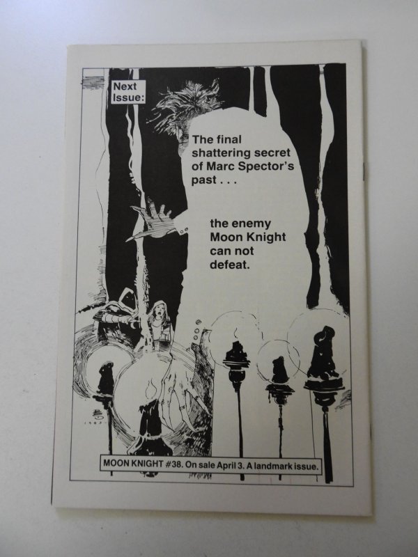 Moon Knight #37 (1984) VF+ condition
