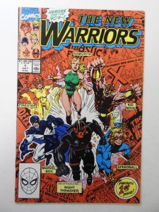 The New Warriors #1 (1990) FN+ Condition stain bc