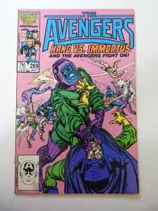 The Avengers #269 (1986) VG+ Condition moisture stain fc