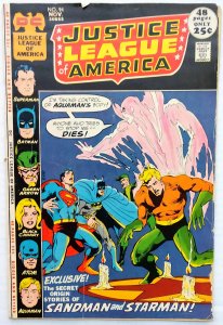 Justice League of America #94 (VG, 1971) 1st App of Malcolm Merlyn/Starman