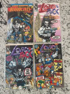 4 Lobo DC Comic Books Convention Special # 1 + Back # 3 4 + Annual # 1 NM 35 LP8