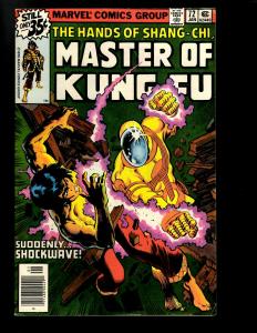 10 Master of Kung Fu Marvel Comics # 64 65 67 68 69 70 71 72 79 89 WS6