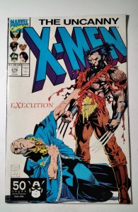 The Uncanny X-Men #276 (1991) Marvel Comic Book J753