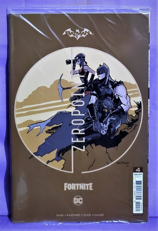 Batman / Fortnite Zero Point #4 Donald Mustard Premium Variant Cover (DC 2021)