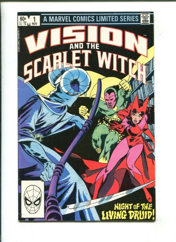 VISION AND THE SCARLET WITCH #1 - MARVEL The Fisherman Collection (7.5) 1982