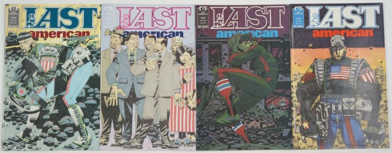 the Last American #1-4 FN/VF complete series ALAN GRANT & JOHN WAGNER political