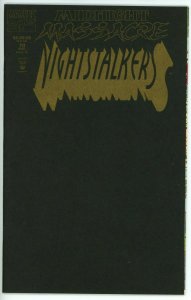 Nightstalkers #10 (1992) - 9.6 NM+ *Cool Black Wraparound Cover*