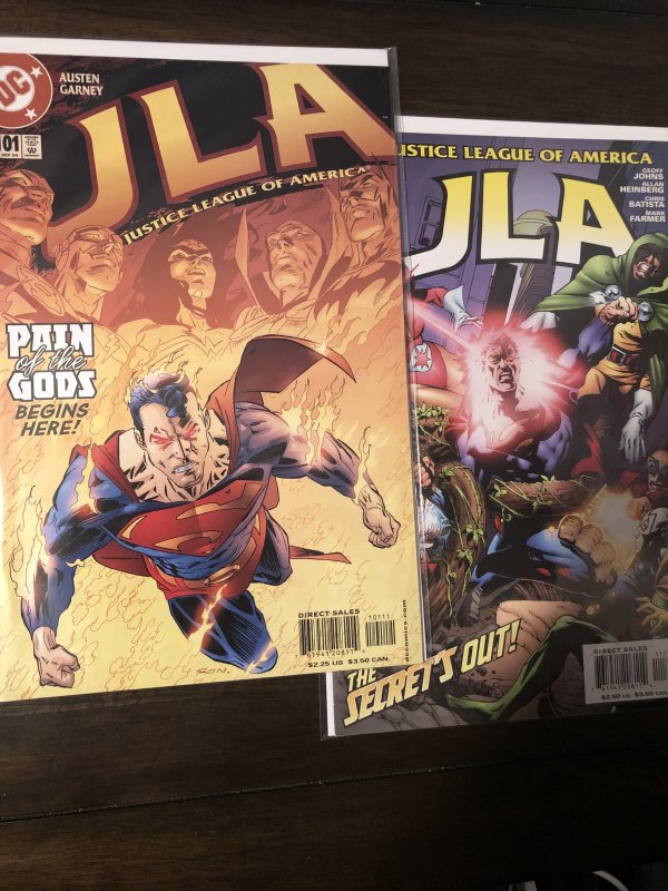 JLA 40 book collection