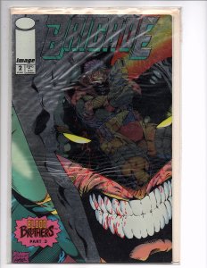 Image Comics  Brigade #2 Mirror Foil Embosed Cover Marat Mychaels Rob Liefeld