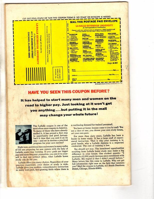 Avengers #118 VG/FN Marvel Comic Book Iron Man Hulk Thor Vision Wasp Ant-Man NP4