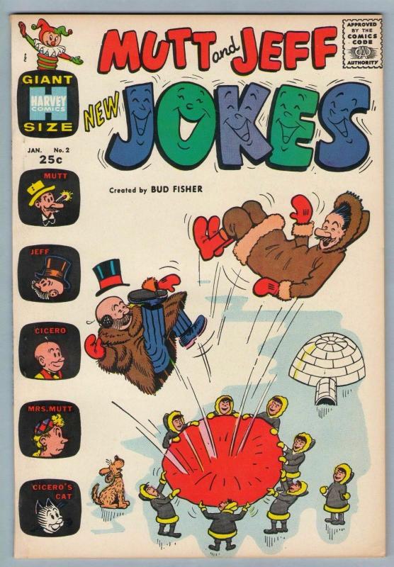 Mutt and Jeff New Jokes 2 Jan 1964 VF (8.0)