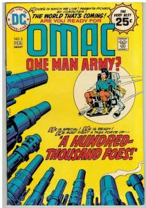 OMAC 3 VG-F Feb. 1975
