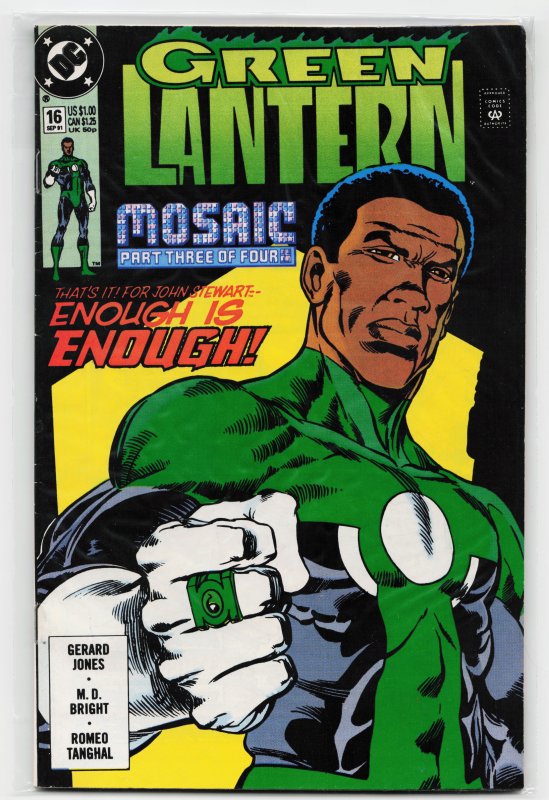 Green Lantern #16 (1991) Green Lantern