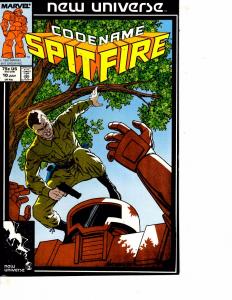 Lot Of 8 Spitfire Troubleshooters Marvel Comic Books #5 6 7 8 9 10 11 12  ON11